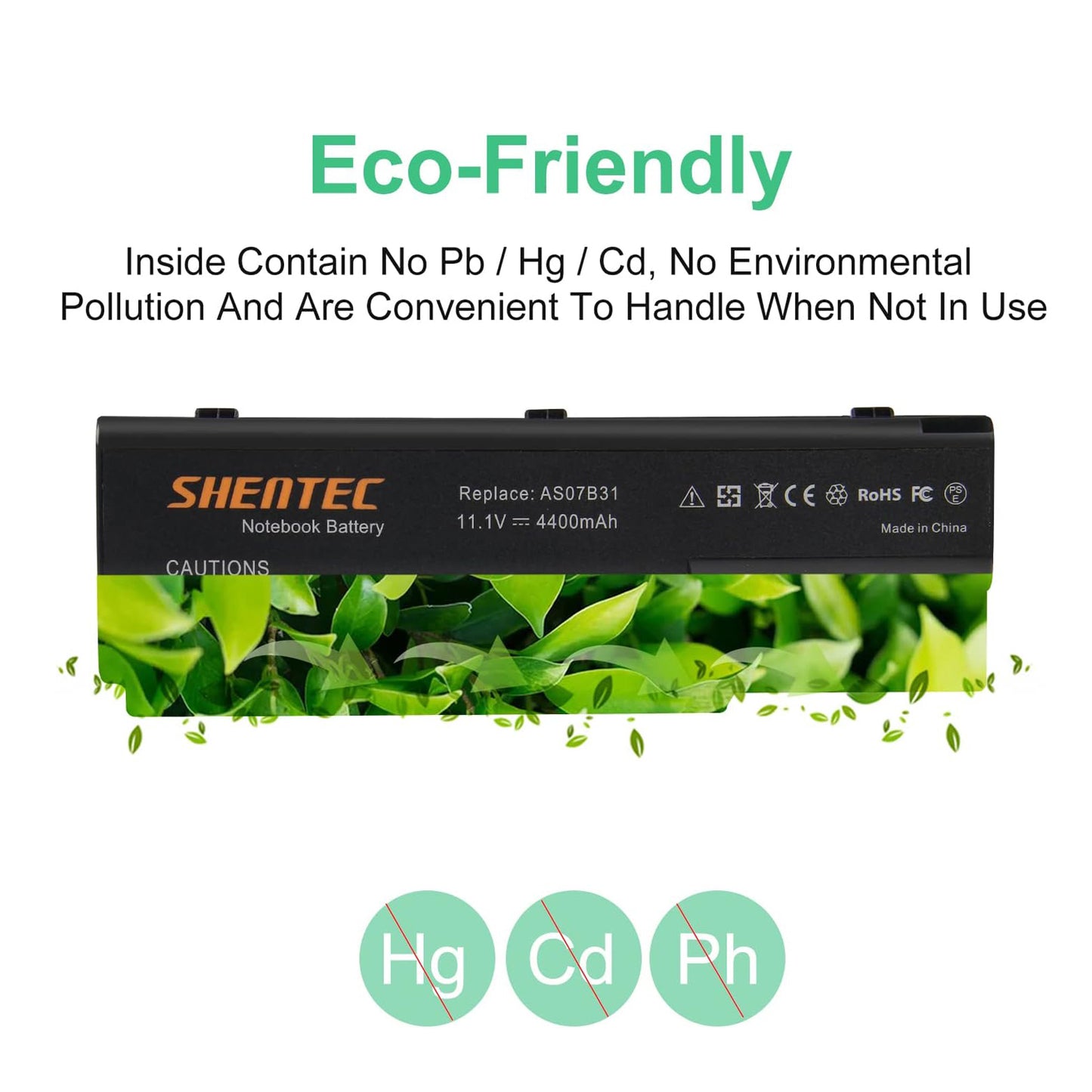 SHENTEC AS07B31 AS07B61 AS07B32 AS07B42 Battery for Acer Aspire