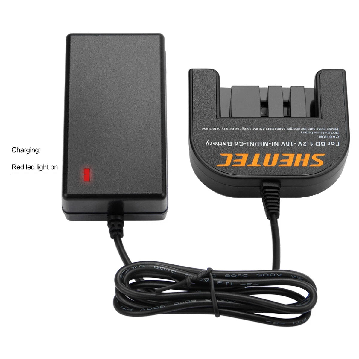 SHENTEC 4.0Ah 14.4V Ni-MH Battery Charger For Black Decker A14 B-8316