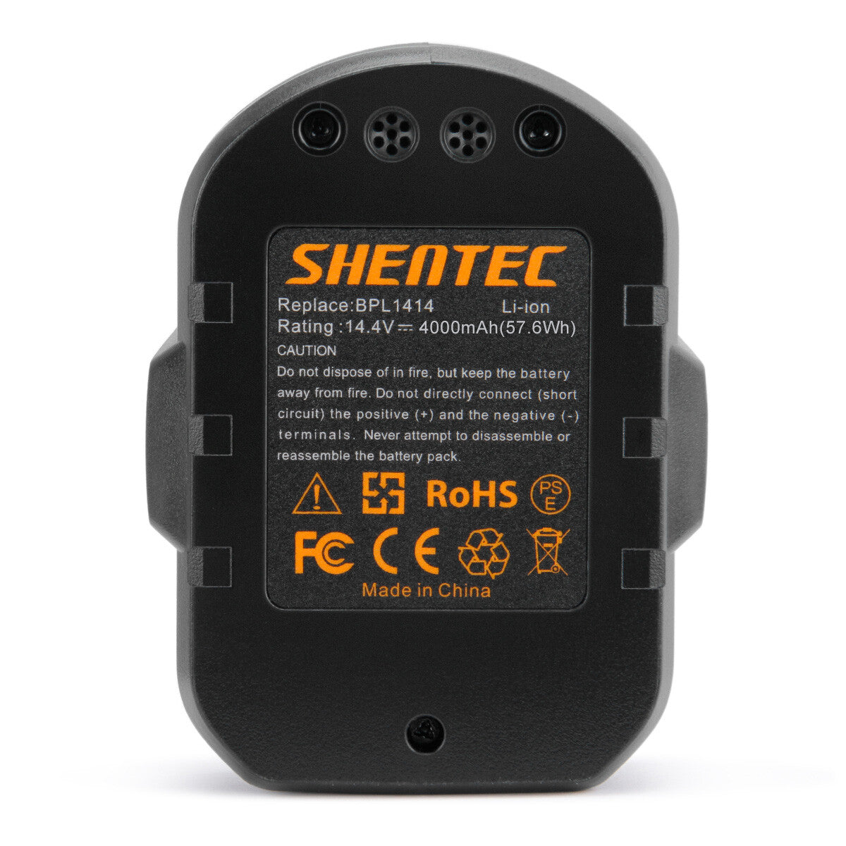 SHENTEC 4Ah 14.4V Li-ion Ersatzakku für RYOBI BPL1414 LLCD14021 LCDI14022 LCD1402 130224052