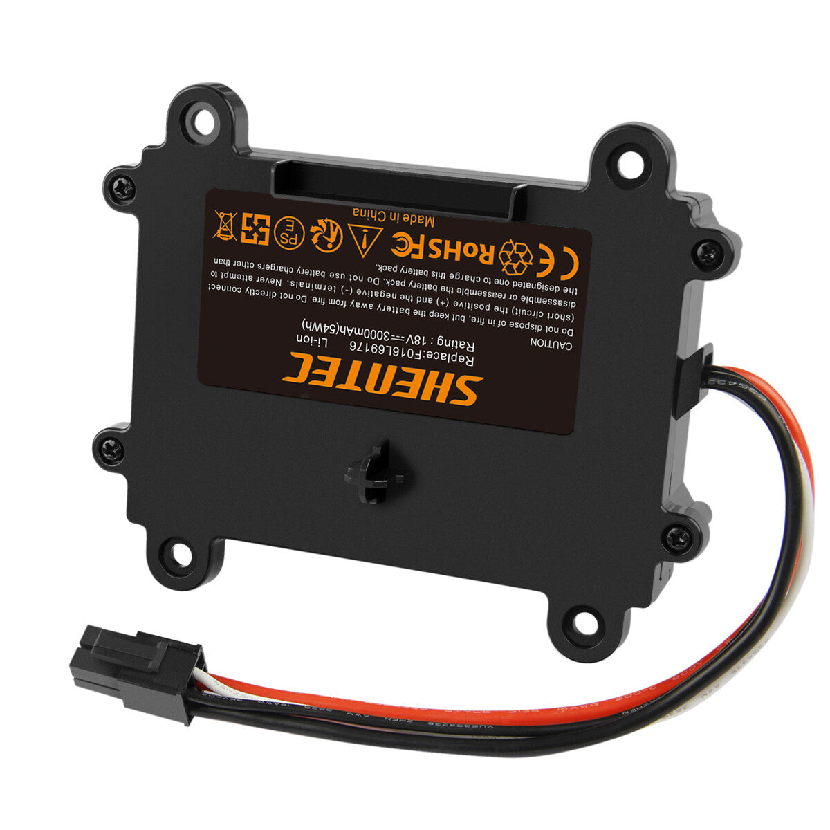 SHENTEC 3.0Ah 18V LI-ION AKKU FÜR BOSCH INDEGO F016L69176 F016104898 5INR19/66 S+400