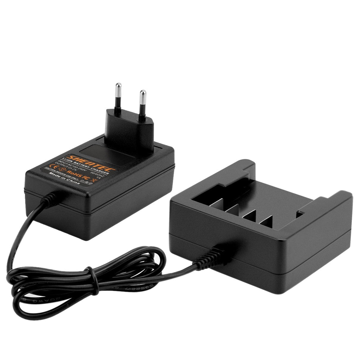 SHENTEC 24V Lithium-Akkuladegerät für GreenWorks G-24 29807 29322 29852 29837 29842