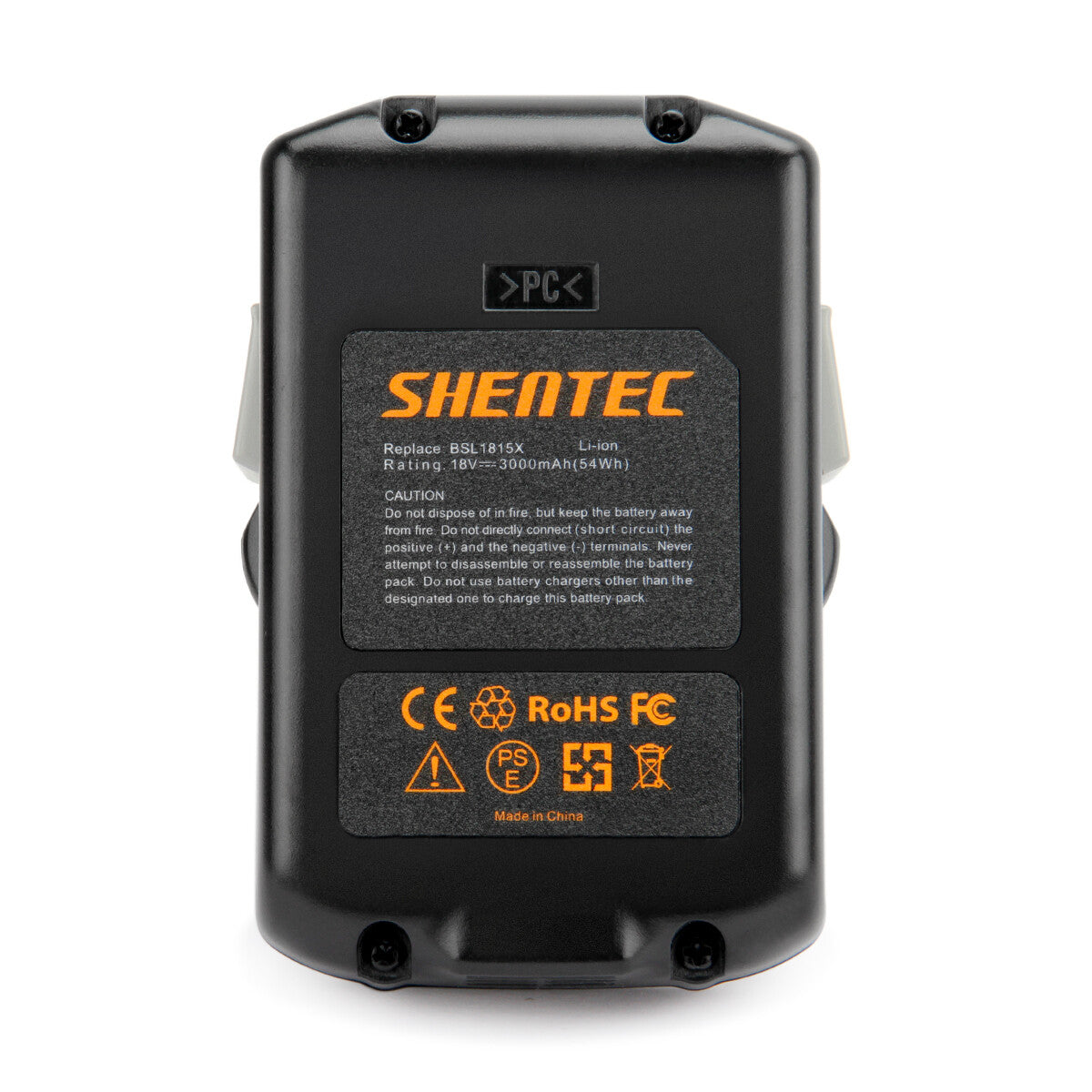 SHENTEC 18V 3.5Ah Akkuladegerät für Hitachi BSL1815X BSL1825 BSL1830 C18DSLP4