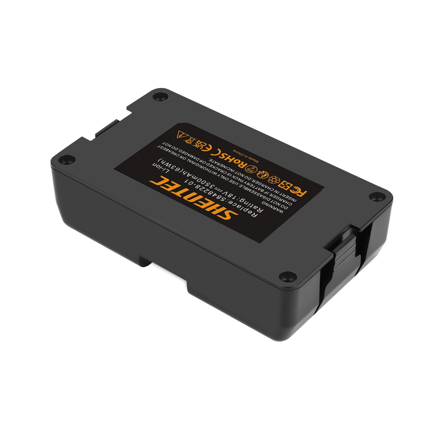 SHENTEC 3500mAH 18V Li-Ion-Akku für Gardena Sileno 2020 City 2018 Sileno+R100L