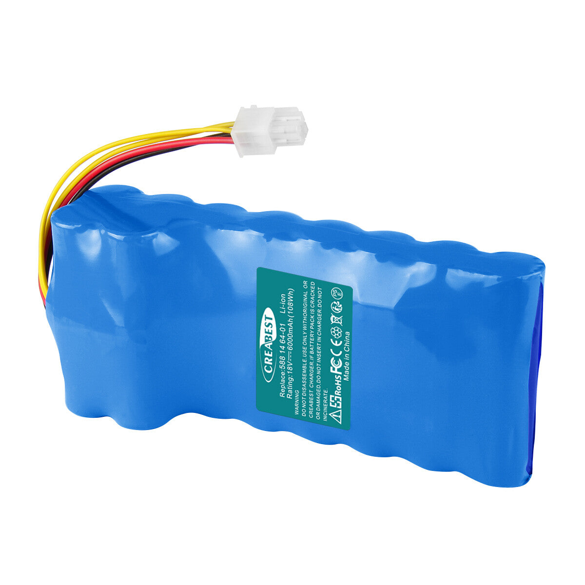 6000mAh 18V Li-Ionen-Akku für Husqvarna Automower 320 420 430x 520 550 435x