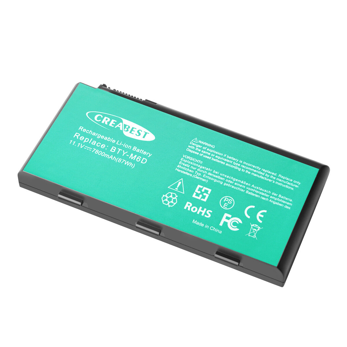 11.1V BTY-M6D 7.8Ah Akku für MSI GT70 GX660 GT660 GT660R GT660R GT680 GT683