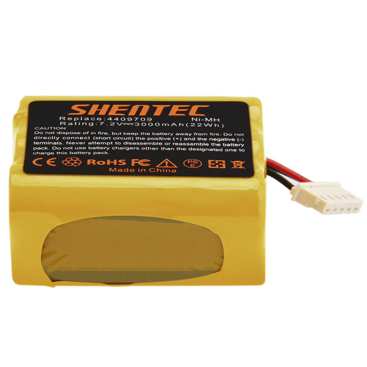 SHENTEC 2x 3.0AH 7.2V Ni-MH Akku Für iRobot Braava 390 380T 390T 4409709 Mint Plus 5200C