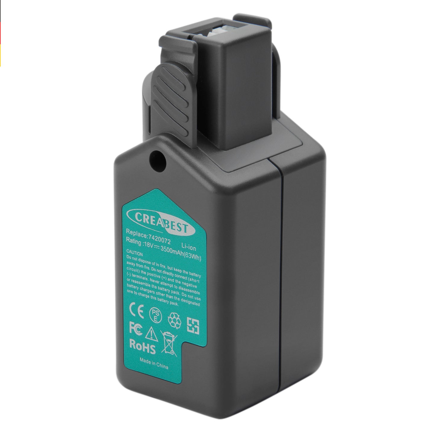 SHENTEC 18V 3.5Ah Li-Ion-Akku Für Wolf Garten GTB815 HSA45V 7420072 7420090