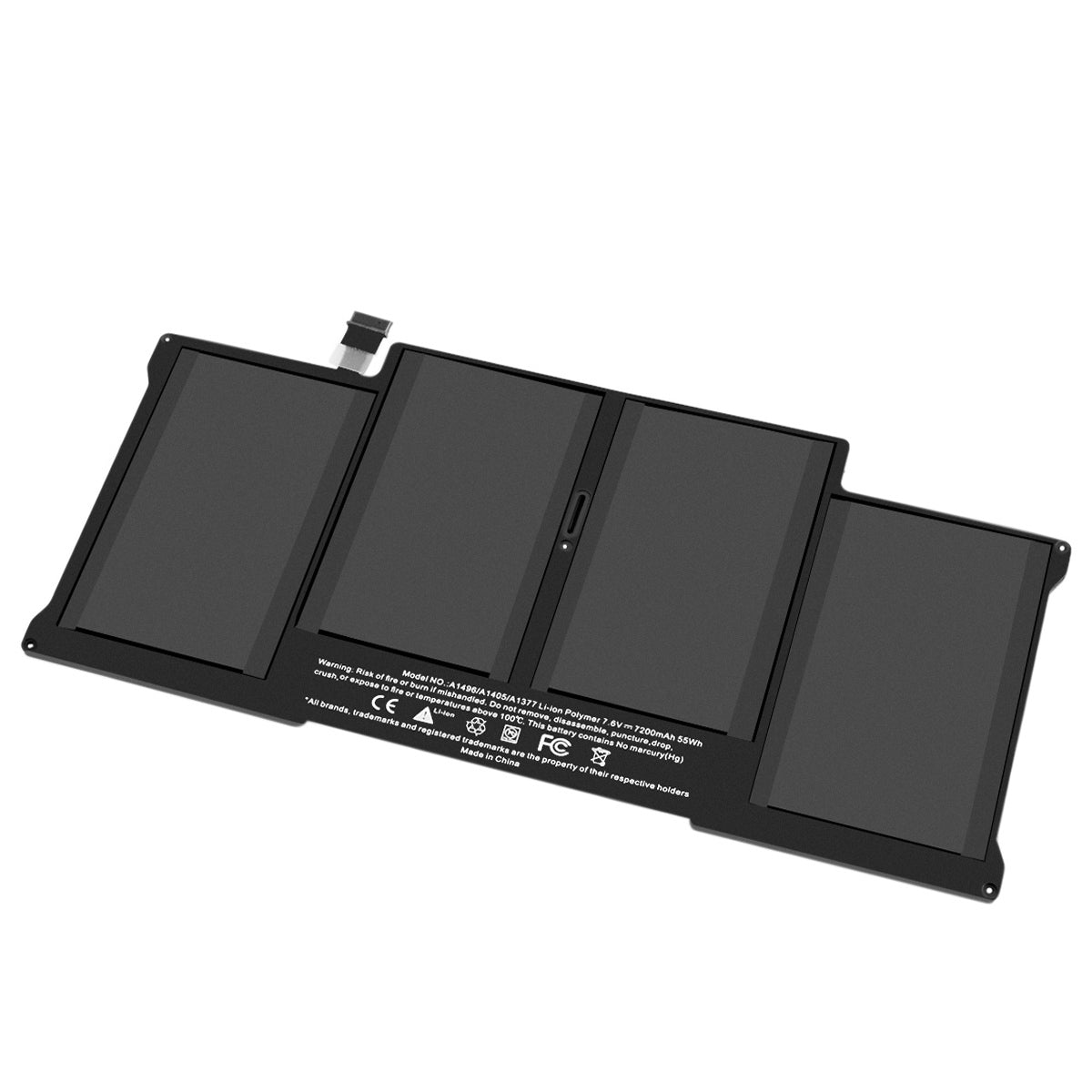 7.2Ah A1377 A1405 A1369 A1466 Batterie für Apple MacBook Air 13" 2013 2014 2015