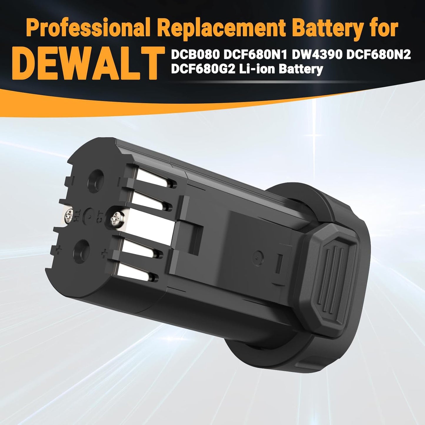 SHENTEC 2000mAh 8-Volt Replacement Battery Compatible with DEWALT