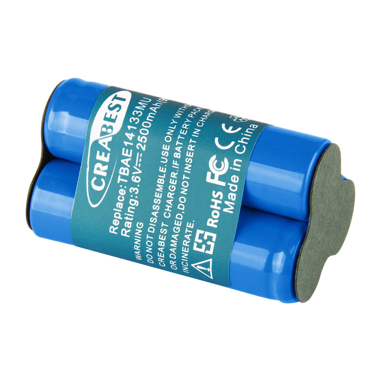 2.5Ah 3.6V Ni-MH Ersatzakku für AEG Electrolux Handstaubsauger Junior Typ TBAE14133M