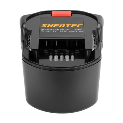 SHENTEC 12V 3.5AH Ni-MH Ersatzakku für AEG B1214G BS12G BS12X 4932352532 4932399697 4932399696