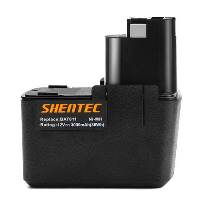 SHENTEC 12V 4000mAh Ni-MH Akku für Bosch BAT011 BH1214L BH1214H H1214N BH-1214