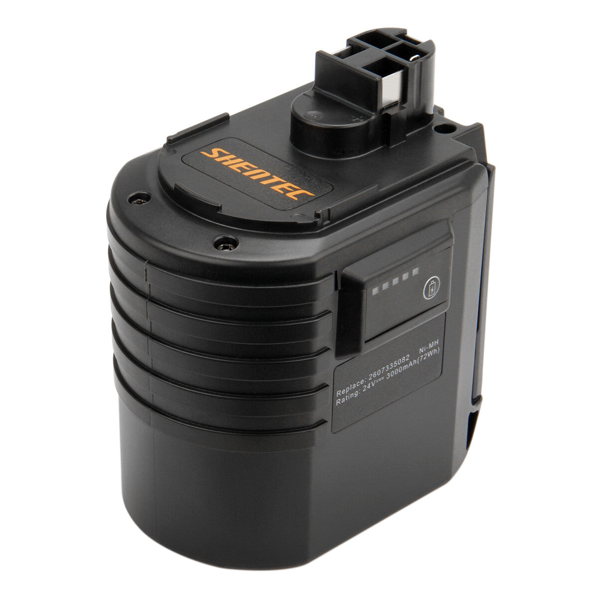 SHENTEC 24V 4.0AH Ni-MH-Ersatzakku für Bosch 2607335082 0611260539 GBH24VRE GBH24VFR