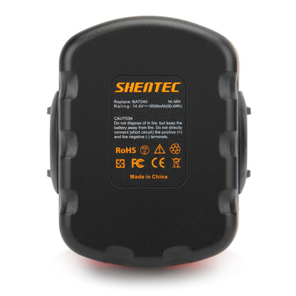 SHENTEC 14.4V 3500mAh Ni-MH-Akku für Bosch BAT038, BAT040, PSR