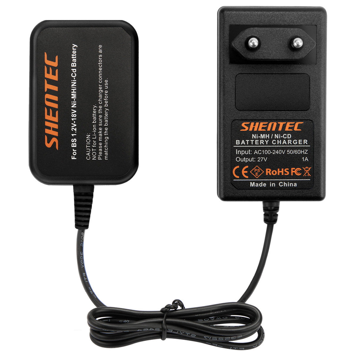 SHENTEC 14.4V 2x Akku + Ladegerät-Set für Bosch BAT040 BAT140 BAT038 2607335276