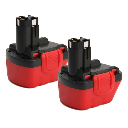SHENTEC 2x12V 5AH Ni-MH Akku für Bosch BAT043 BAT045 BAT139 3360K PSR 12VE-2