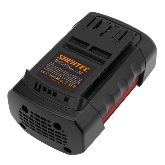 SHENTEC 36V 5aH Li-Ion-Ersatzakku für Bosch Rotak 32 LI 34 LI 37 LI 43 LI Bosch 36V BAT810 BAT836 BAT840 D70771 2607336003