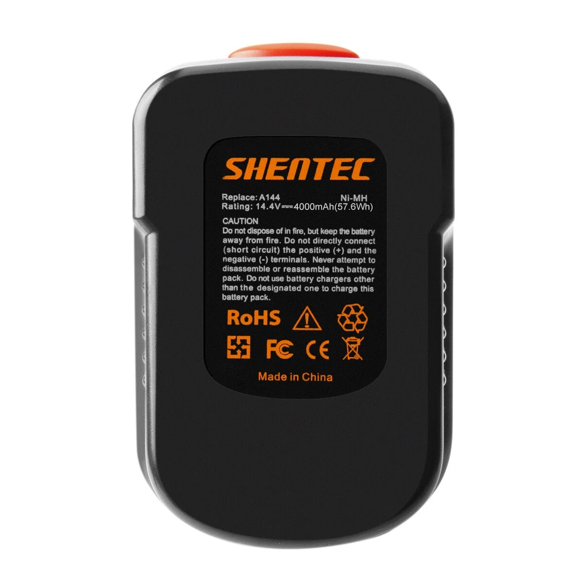 SHENTEC 4.0Ah 14.4V Ni-MH Battery Charger For Black Decker A14 B-8316