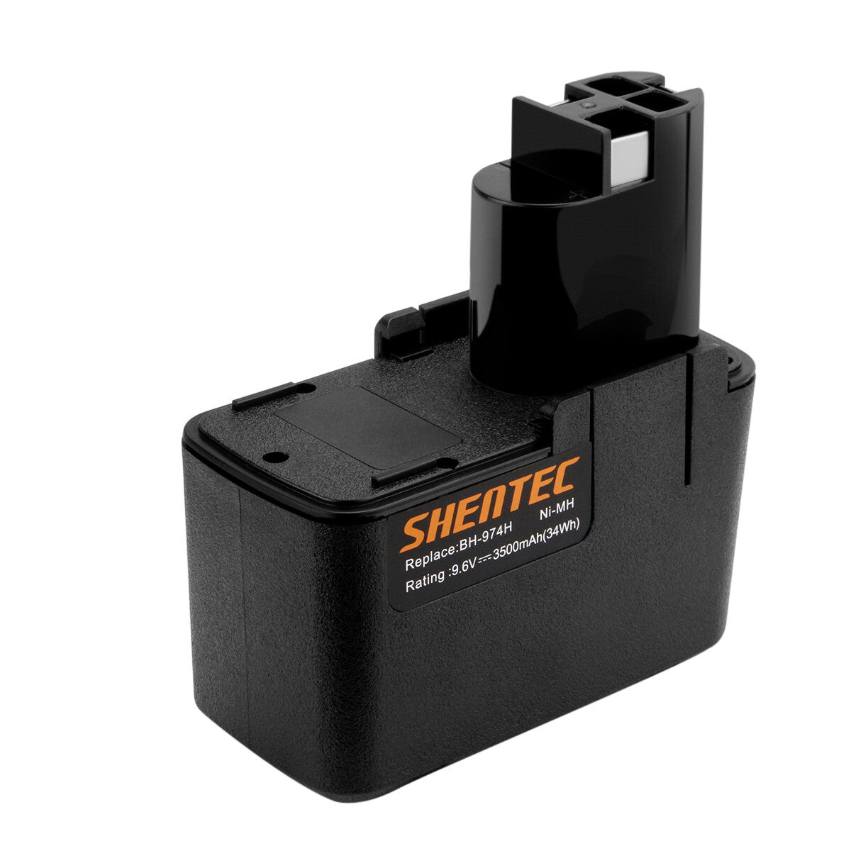 SHENTEC 9.6V 3500mAh Ni-MH-Akku für Bosch BAT001 BH-974N PSR GSR GSB PSB GBM 9.6VES-2
