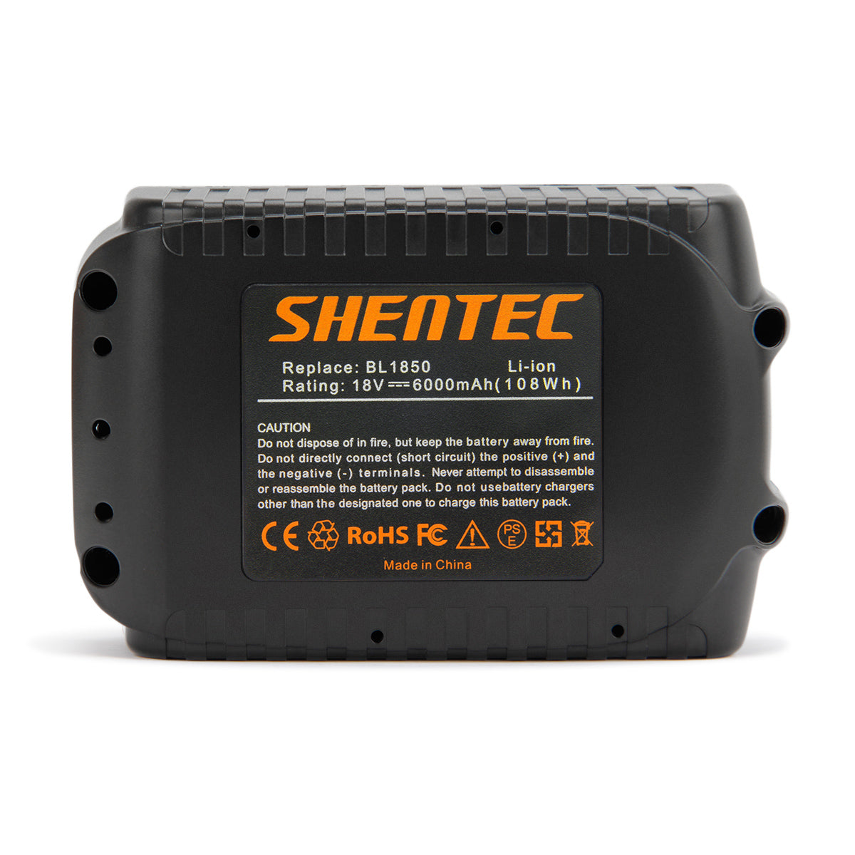 SHENTEC 2X 18V 6Ah Li-ion Replacement Battery For Makita BL1830 BL1840 BL1850 BL1860 194230-4 194205-3