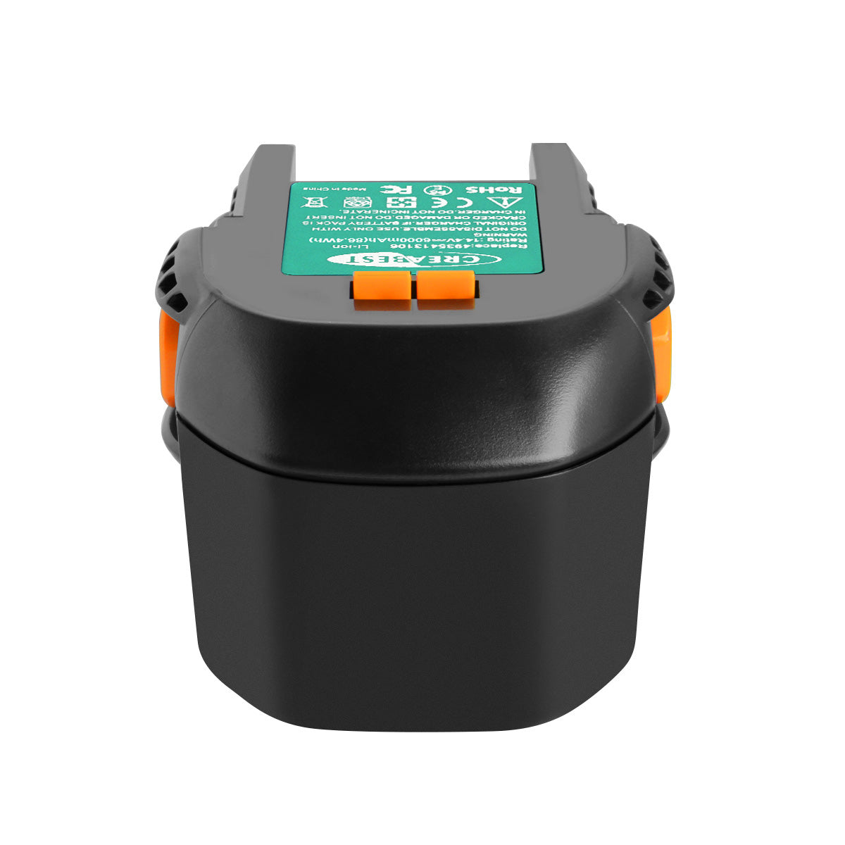 6000mAh 14.4V Battery For AEG 4935413106, 4935416790, B1414G, B1420R,BSS 14