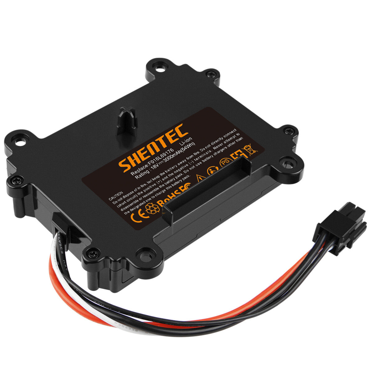 SHENTEC 3.0Ah 18V LI-ION AKKU FÜR BOSCH INDEGO F016L69176 F016104898 5INR19/66 S+400