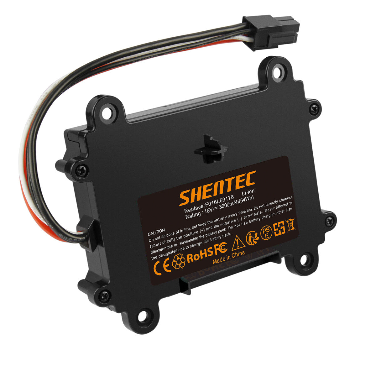 SHENTEC 3.0Ah 18V LI-ION AKKU FÜR BOSCH INDEGO F016L69176 F016104898 5INR19/66 S+400