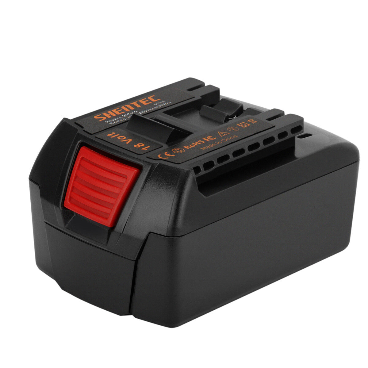 SHENTEC 2X 18V 6Ah Li-Ion-Akku für BOSCH GDR GSR GSB GWS GBH GDS BAT618 BAT609 CCS CRS