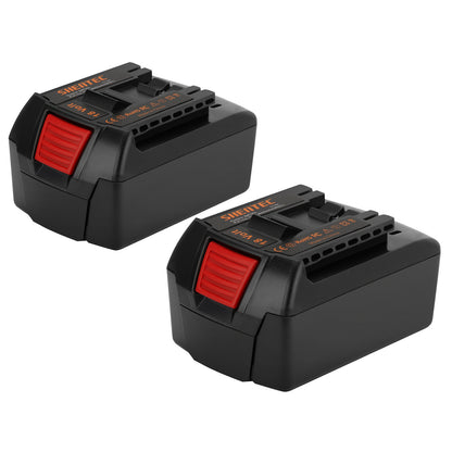 SHENTEC 2X 18V 6Ah Li-Ion-Akku für BOSCH GDR GSR GSB GWS GBH GDS BAT618 BAT609 CCS CRS