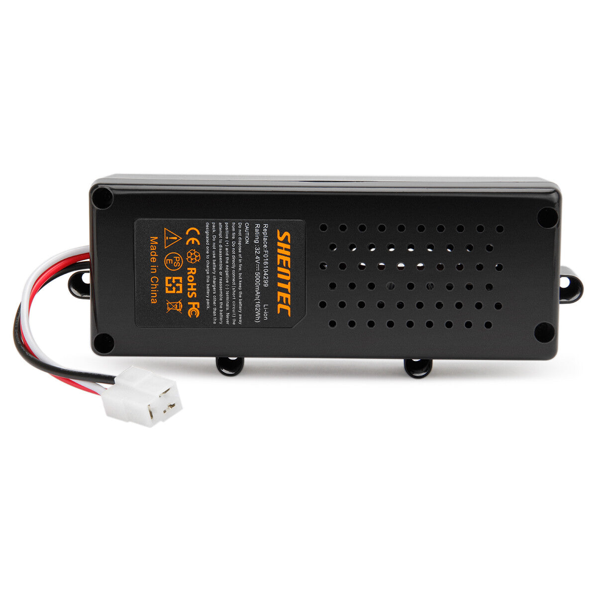 SHENTEC 2er-Pack 32.4V 5.0Ah Li-Ionen-Akku für Bosch Indego F016104299 Indego 800 1000 1200 3600