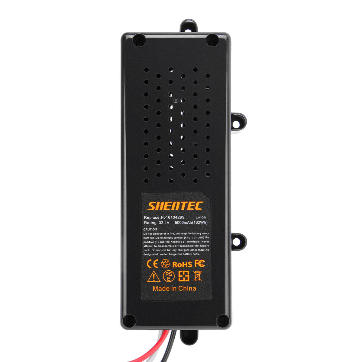 SHENTEC 2er-Pack 32.4V 5.0Ah Li-Ionen-Akku für Bosch Indego F016104299 Indego 800 1000 1200 3600