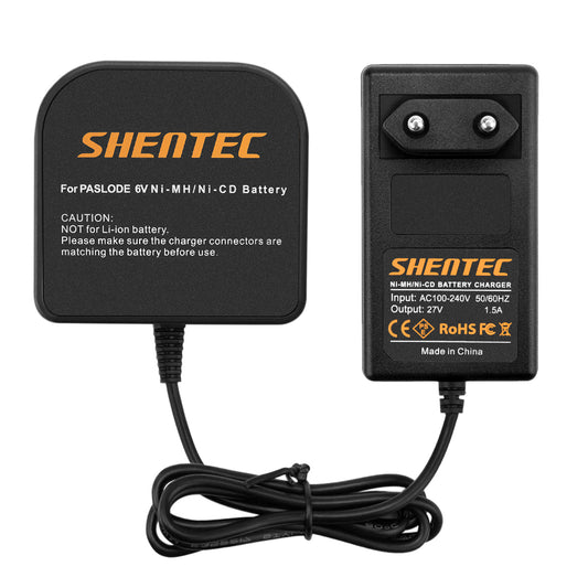 SHENTEC 6V Ni-MH-Akkuladegerät für Paslode 404717 404400 900400 900420 900421 900600