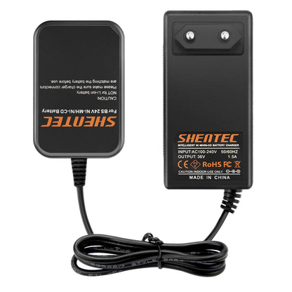SHENTEC Akku-Ladegerät für Bosch 24V BAT019 BAT020 BAT021 GBH 24 VFR BBH 24 VRE