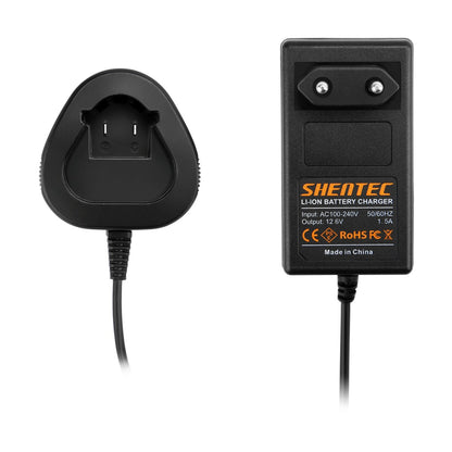 SHENTEC 10.8V/12V Li-Ion-Akkuladegerät für Bosch BAT411 BAT412 BAT413 2607336864 2607336013