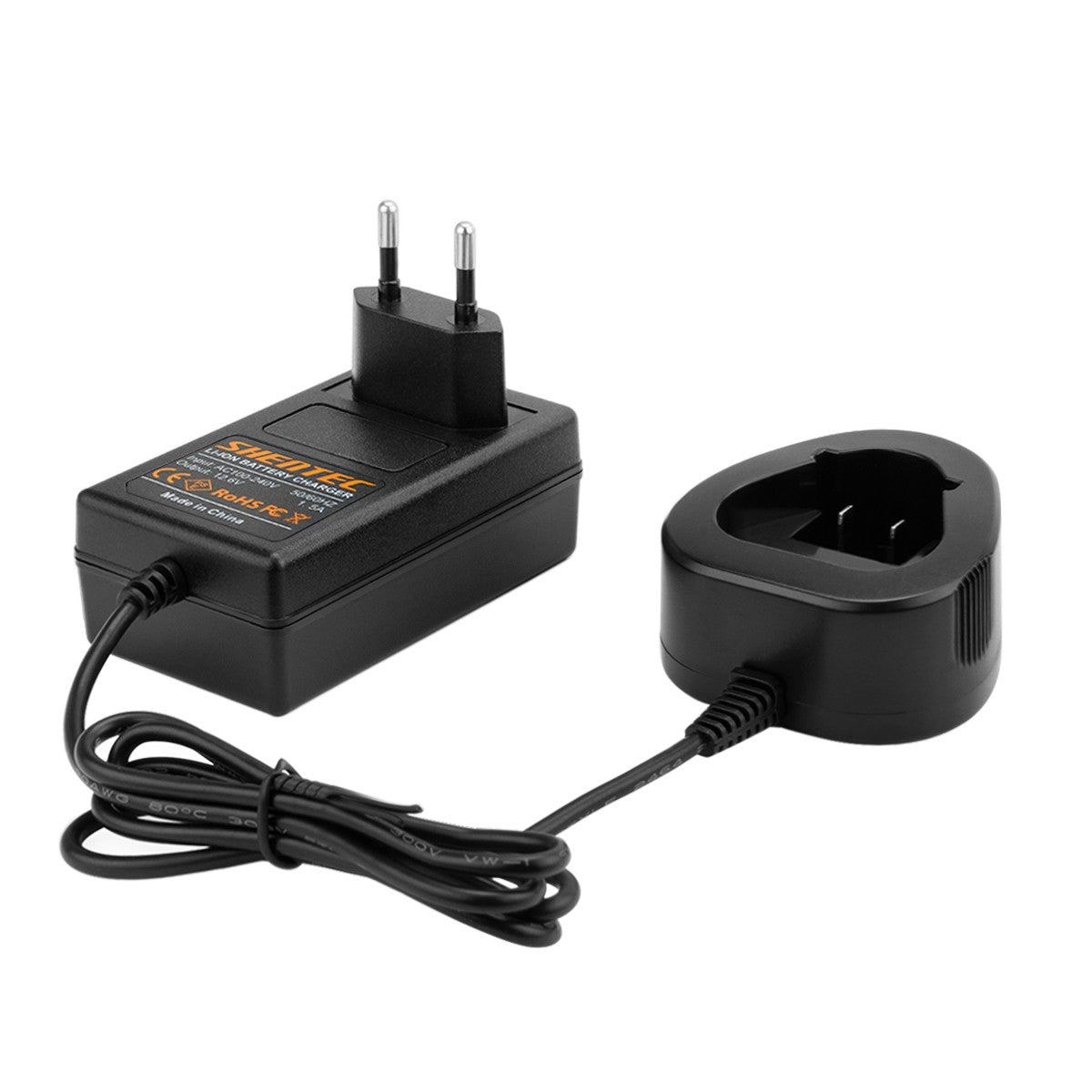 SHENTEC 10.8V/12V Li-Ion-Akkuladegerät für Bosch BAT411 BAT412 BAT413 2607336864 2607336013