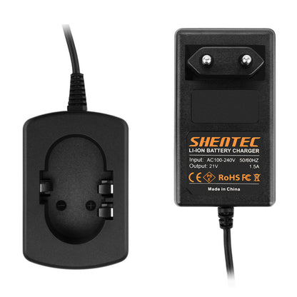 SHENTEC Für Hitachi 18V Akku BCL1815 BCL1830 327730 327731 DS 18DMR Li-Ionen-Ladegerät