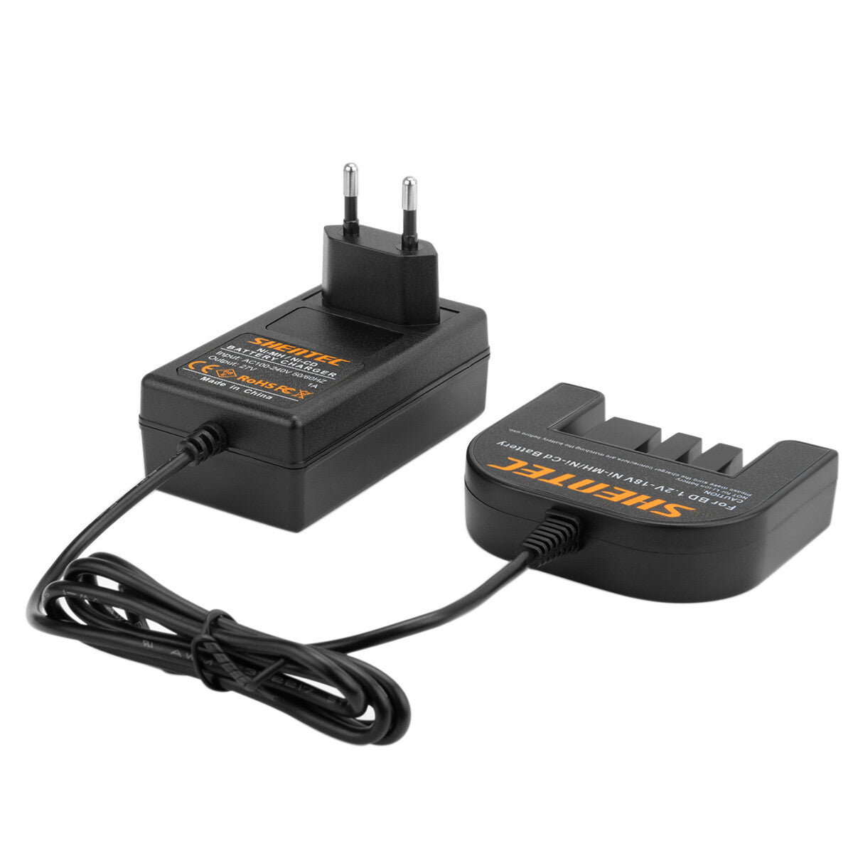 SHENTEC 9.6V-18V Ni-MH Akku-Ladegerät Für Black Decker A12 A1712 FSB12 HPB12 B-8315 FS120B