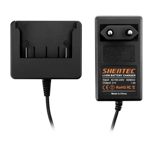 SHENTEC 18V Li-Ion Batterieladegerät Für BOSCH BAT609 BAT609G BAT610 BAT618 17618