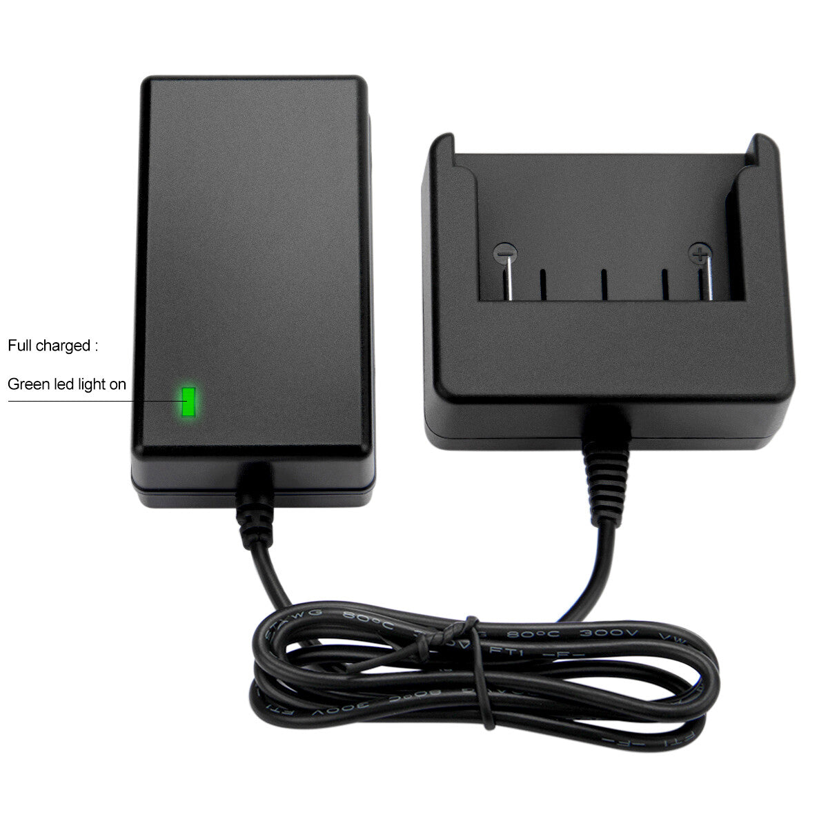 SHENTEC 18V Li-Ion Batterieladegerät Für BOSCH BAT609 BAT609G BAT610 BAT618 17618