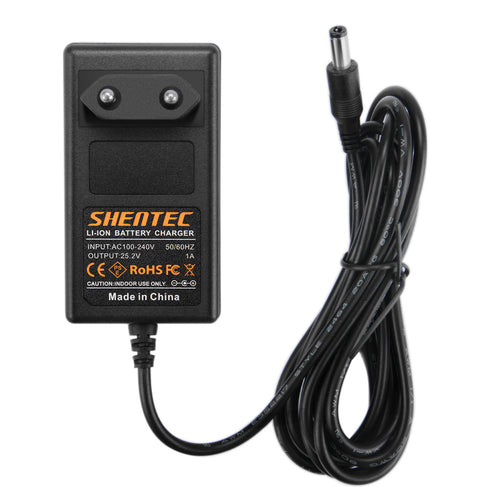 SHENTEC Li-Ionen-Ladegerät für Dyson 21.6V-Akku SV03 SV04 SV05 SV06 SV07 SV09 V6 DC61 DC58