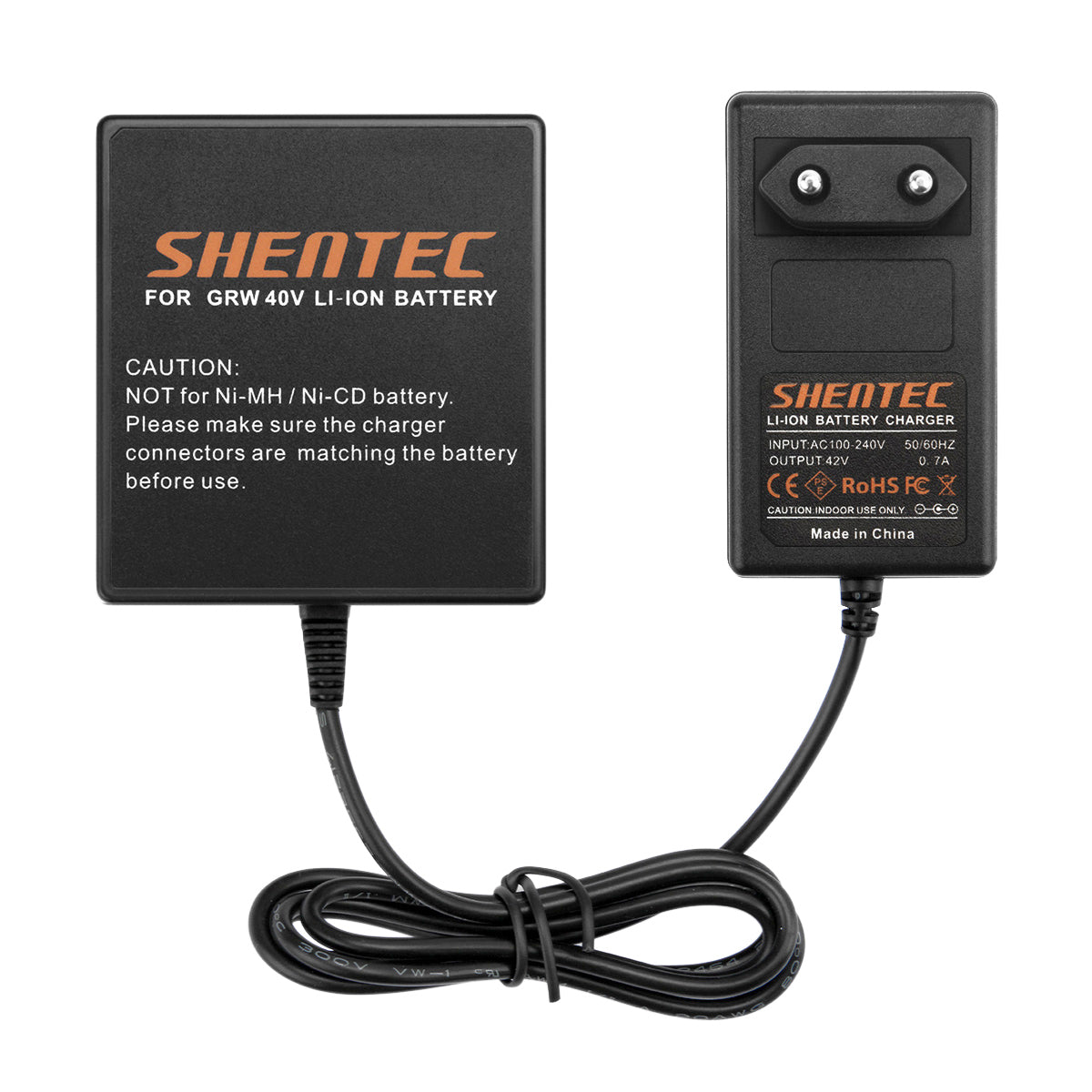 SHENTEC 40V LITHIUM-AKKU-LADEGERÄT FÜR GREENWORKS 29472 29282 24322 25302 G-MAX