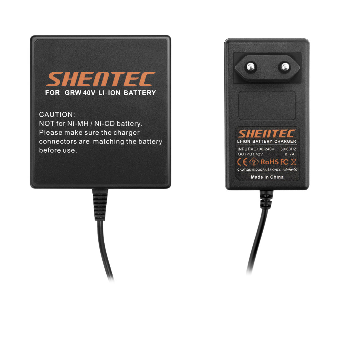 SHENTEC 40V LITHIUM-AKKU-LADEGERÄT FÜR GREENWORKS 29472 29282 24322 25302 G-MAX