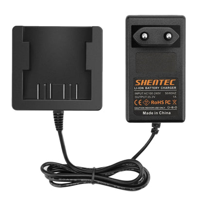 SHENTEC 24V Lithium-Akkuladegerät für GreenWorks G-24 29807 29322 29852 29837 29842