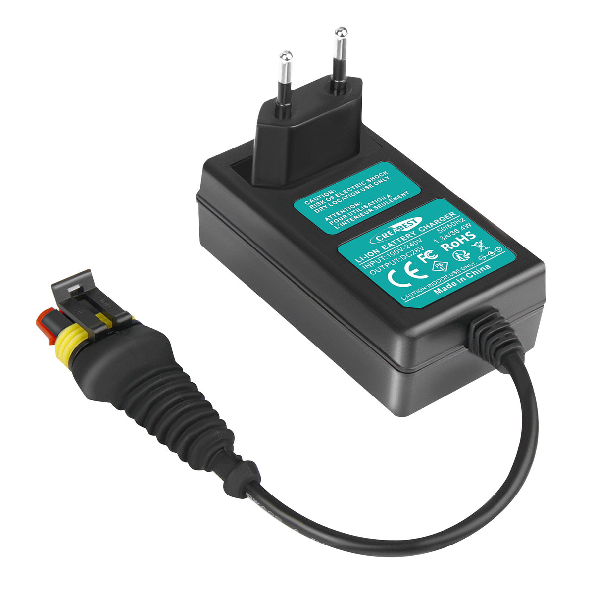 28V 1,3A Ladegerät für Husqvarna Automower 105, 305, 310 Mark II, 315 Mark II, 405X