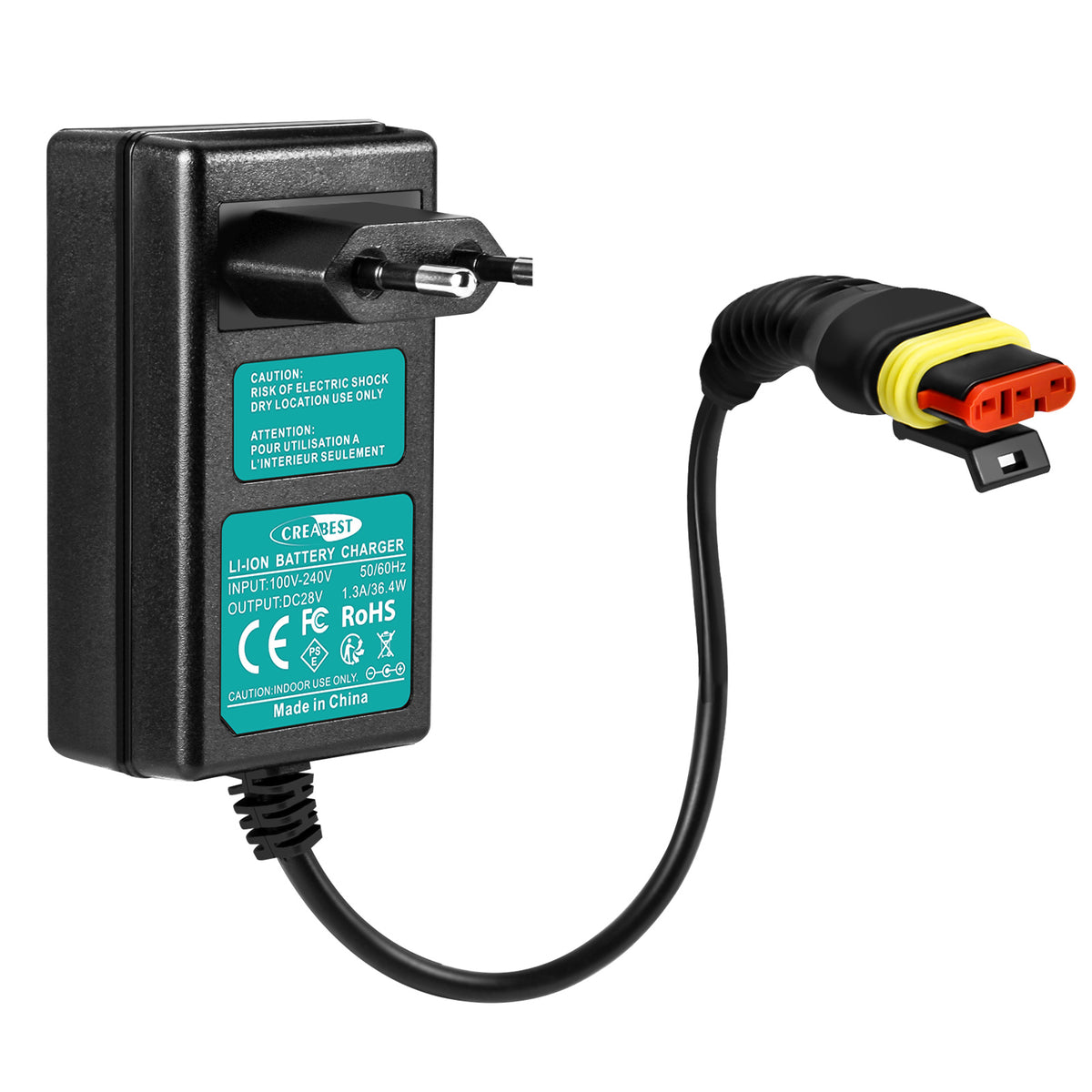 28V 1,3A Ladegerät für Husqvarna Automower 105, 305, 310 Mark II, 315 Mark II, 405X