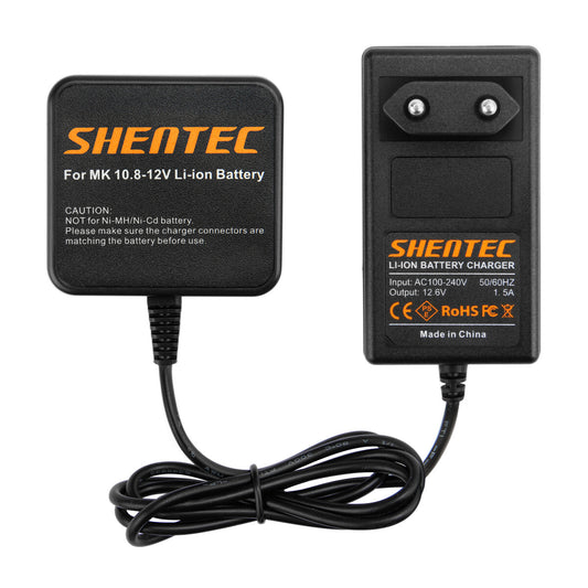 SHENTEC Batterieladegerät für Makita 10.8V BL1013 BL1014 DT01 ML101 LCT203W 194551-4