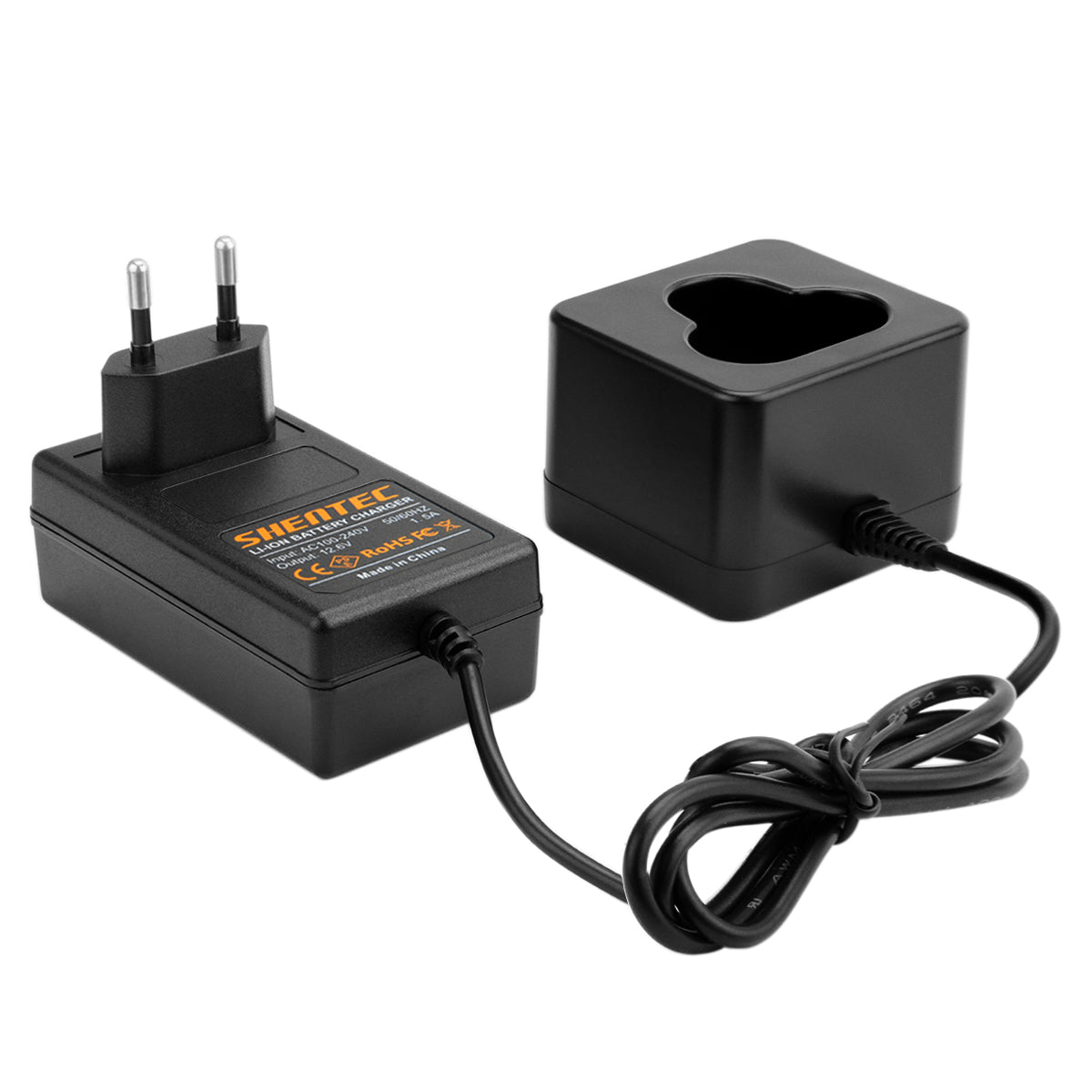 SHENTEC Batterieladegerät für Makita 10.8V BL1013 BL1014 DT01 ML101 LCT203W 194551-4