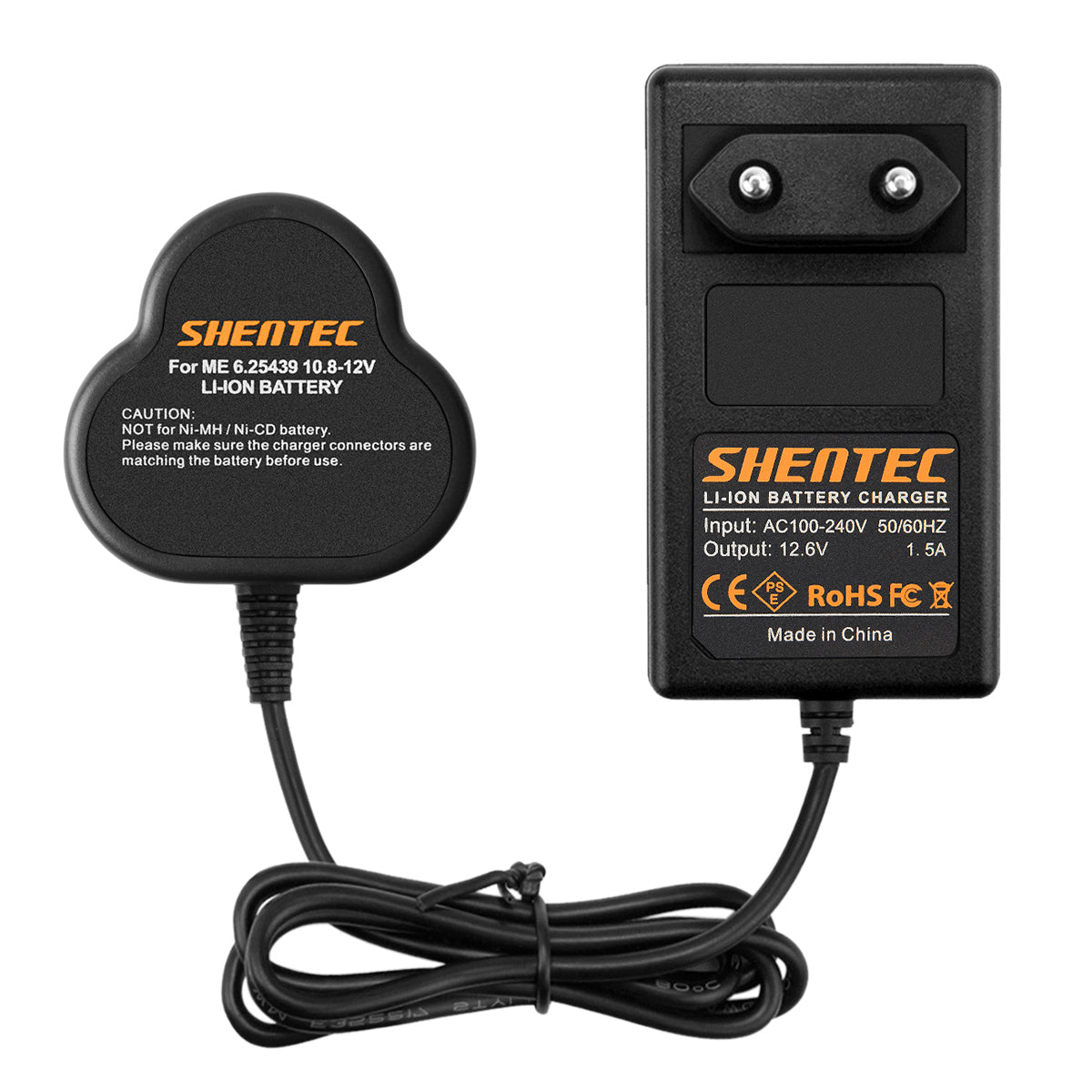 SHENTEC 10,8V Li-Ion-Akku für Metabo 6.25438 6.25439 PowerImpact 12 Powermaxx