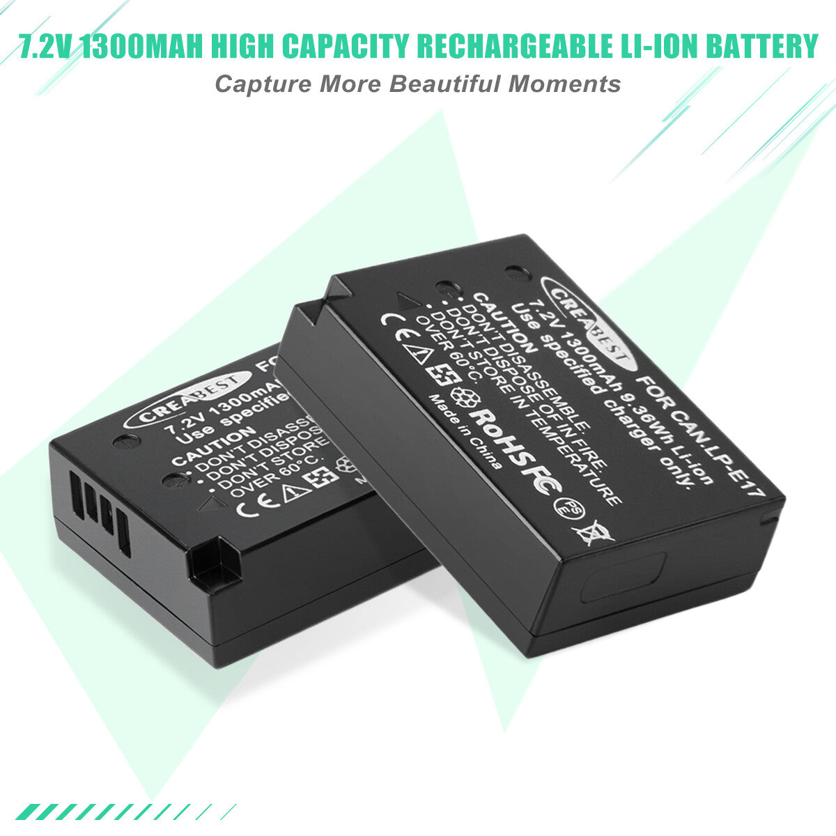2x LP-E17 Akku+Ladegerät Für Canon M3 200D 250D 750D 850D 800D X8i X9 77D M6 M5