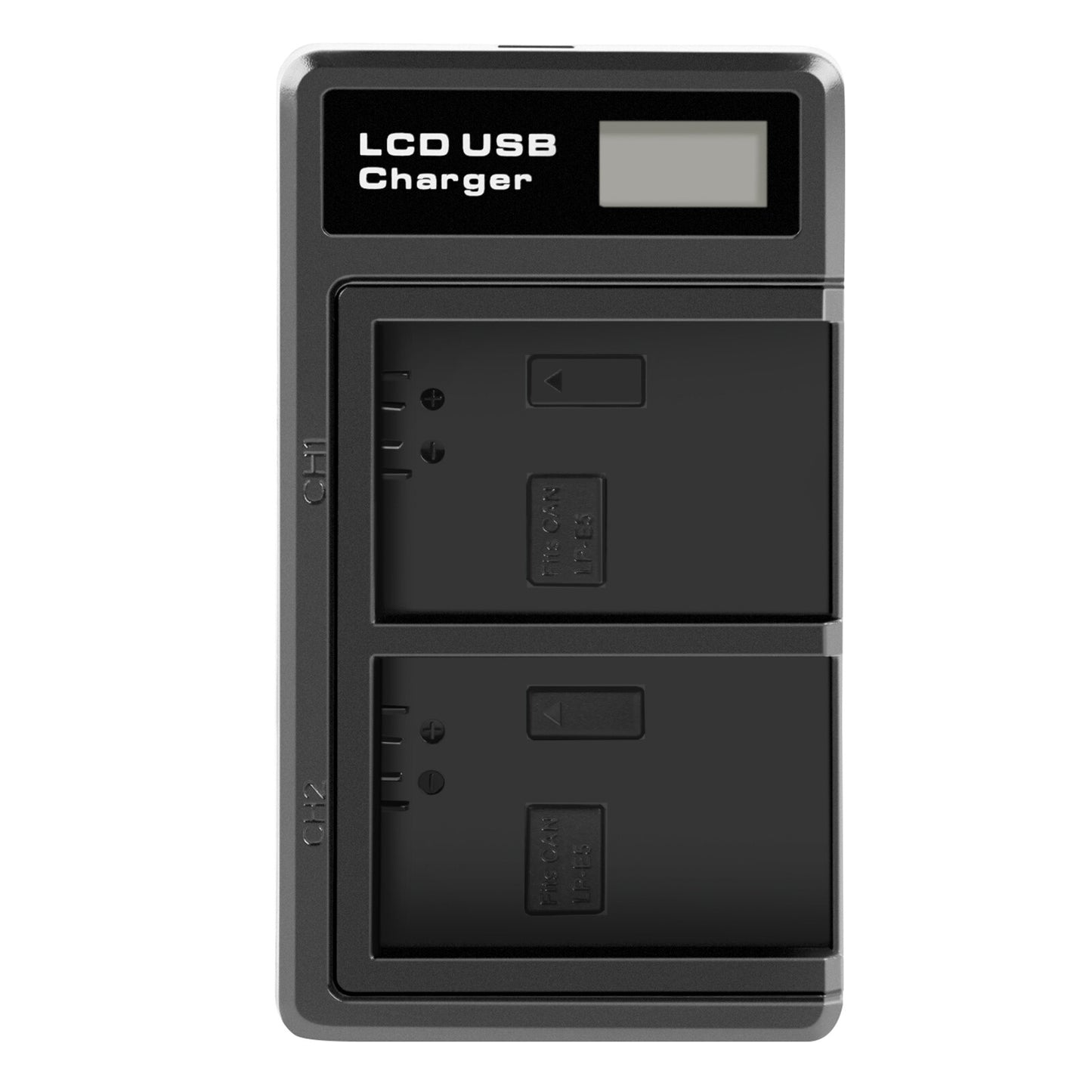 2× LP-E5-Akkus 1800mAh für Canon EOS 450D 500D 1000D Rebel T1i Xs Kiss X3 X2